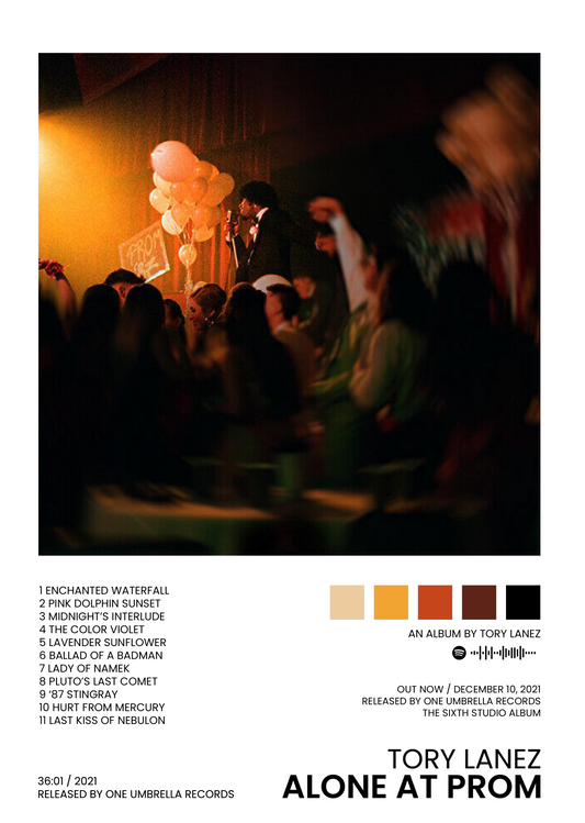 Tory Lanez Light Up Poster