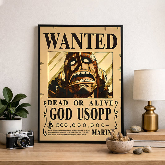 Usopp Wanted Poster  - Anime