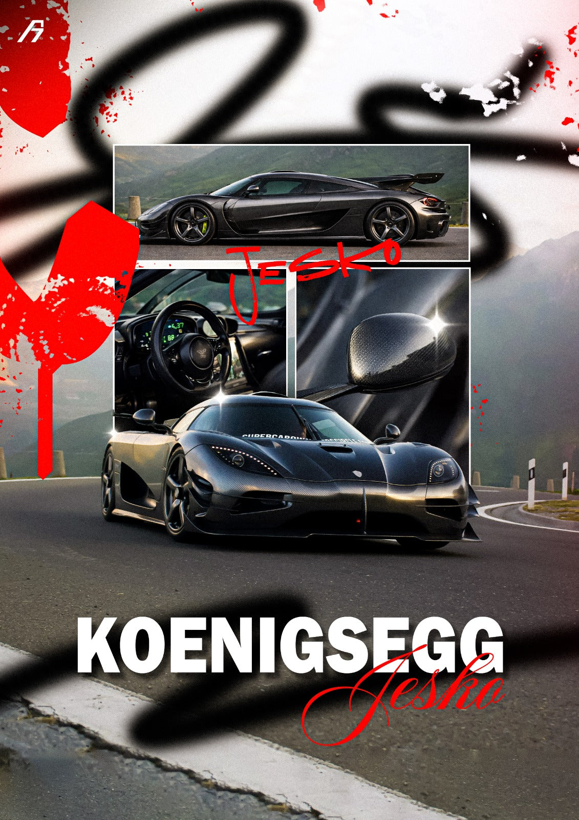 Koenigsegg Jesko Poster