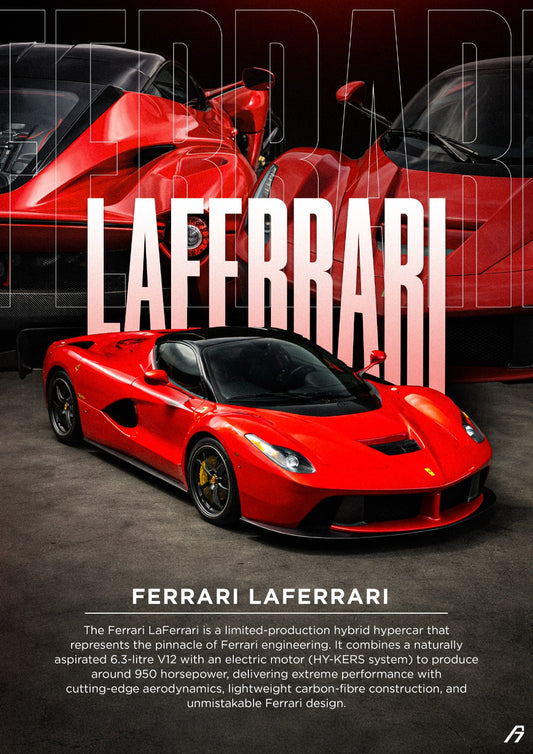 Ferrari LaFerrari Poster